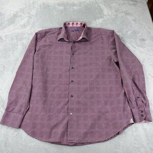 Robert Graham Button Up Long Sleeve Shirt Men’s Size XL